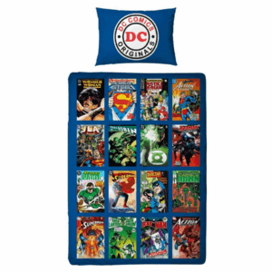 DC Superhelden Dekbedovertrek Multi