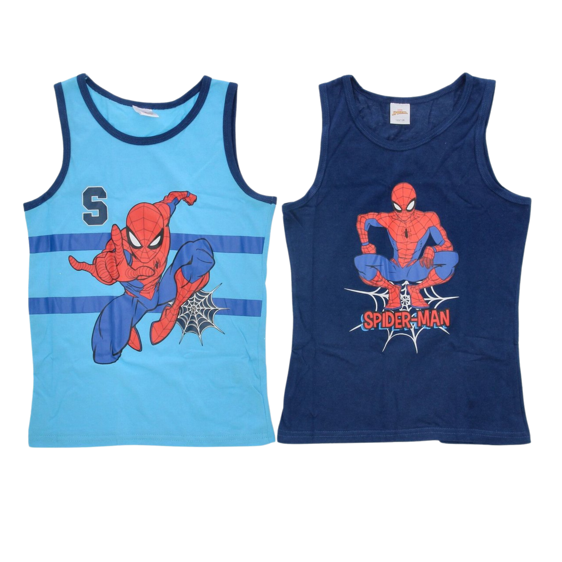 Spiderman Onderhemdjes - 134-140